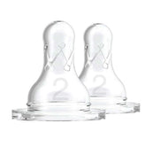 Dr. Brown's Different Level Silicone Narrow Nipple, 2 - Pack - ANB Baby